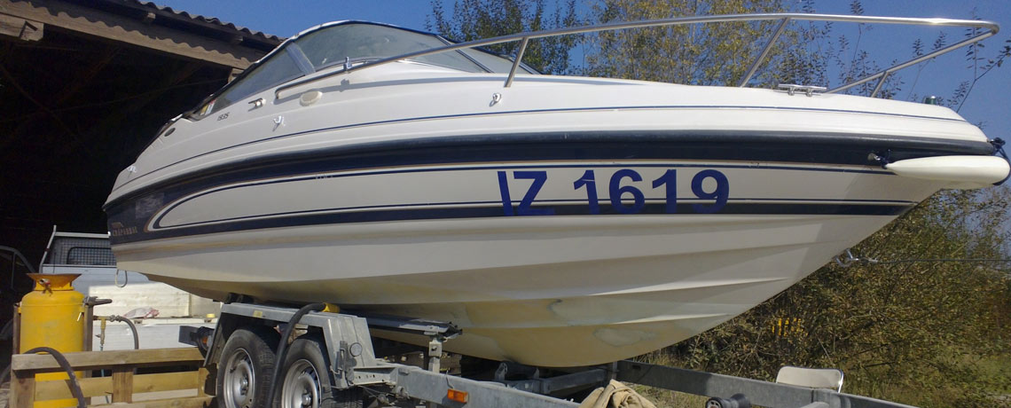 Peskanje čolnov in bark